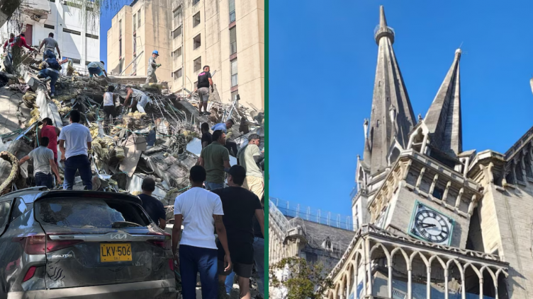 Tragedia en Colombia: un terremoto de 7,4 dejó 132 muertos y 570 heridos